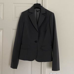 SISLEY Dark Grey Skirt Suit Set